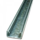 Pre-Galvanised Single Plain Channel 41mm x 21mm x 2.5mm 3 Metre Length